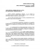 Ofrecimiento de pruebas.