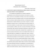 Resumen Ejecutivo Globalización