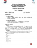 Laboratorio y su informe