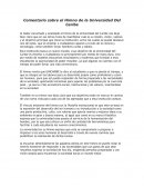 Comentario sobre el Himno de la Universidad Del Caribe