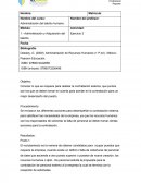 Administración y Adquisición del talento.