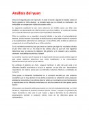 Análisis del yuan