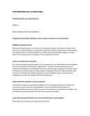 FENOMENOLOGIA DEL CONOCIMIENTO