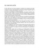 EL CASO DE LUCÍA
