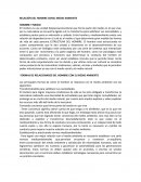 LA RELACIÓN DEL HOMBRE CONEL MEDIO AMBIENTE