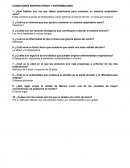 CONDICIONES RESPIRATORIAS Y ENFERMEDADES