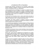 La Constitución de 1857 y su Trascendencia.