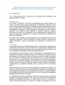 EVALUACIÓN DE LA CALIDAD EN LA EDUCACIÓN A DISTANCIA. UNA MIRADA DESDE ECUADOR