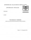 Esbozo de una lectura postmoderna-feminista del concepto de castración.