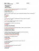 México en la Agenda Global