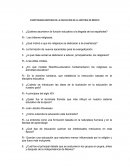 Un Cuestionario La educación en el desarrollo histórico de México II