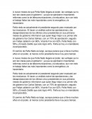 Sintesis de Peña Nieto