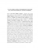 Acta de asamblea general extraordinaria de asociados de la asociacion cooperativa “Jovenes victoriosos”