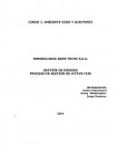 Ambiente COSO y auditoría Inmobiliaria Buen Techo S.A.A.