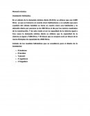 Memoria técnica de instalación hidráulica