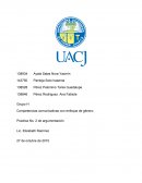 Competencias comunicativas con enfoque de género