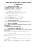 Formacion de los diferentes tiempos verbales