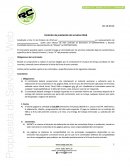 Contrato de prestación de servicios Web