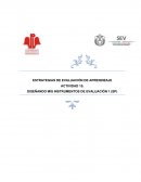 ESTRATEGIAS DE EVALUACIÓN DE APRENDIZAJE