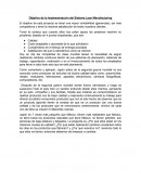 Objetivo de la Implementación del Sistema Lean Manufacturing