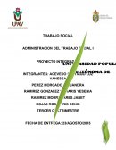 LA ADMINISTRACION DEL TRABAJO SOCIAL