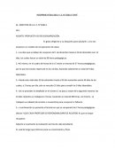 PROPUESTA DE RECALENDARIZACIÓN.