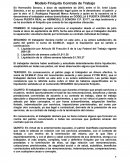 Modelo Finiquito Contrato de Trabajo