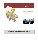 EL CONFLICTO ORGANIZACIONAL PRODUCCIÓN DE EMPRESAS II