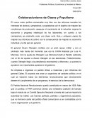 Colaboracionismo de Clases y Populismo.