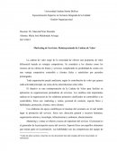 Marketing de Servicios: Reinterpretando la Cadena de Valor