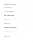 Psicologia y sus fundamentos Profesionales