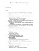 Gua básica para el uso de los signos de puntuación.