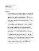 ¿A quién se le atribuye haber establecido las bases de la contabilidad y por qué?.