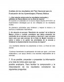 Análisis de los resultados del Plan Nacional para la Evaluación de los Aprendizajes (Planea) Básica