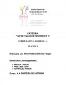 Cooperativa barrio la Juanita.