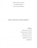 Guigue de la exclusión petrolera a lo ilusorio de la globalización