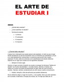 El arte de estudiar