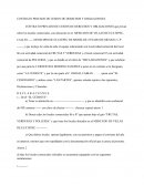 CONTRATO PRIVADO DE CESION DE DERECHOS Y OBLIGACIONES.