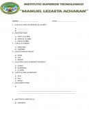 Cuestionario de comportamiento del cliente