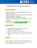 Actividad evaluativa : Caso McDonald's: Fallen Arches