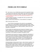 Tierra de penumbras