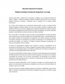 Resumen Ejecutivo Proyecto “Relleno Sanitario Provincial Llanquihue” (La Laja)