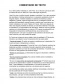 COMENTARIO DE TEXTO Jules Ferry discurso que expuso ante la Cámara de Paris en 1885