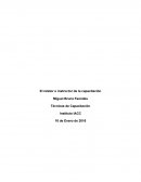 Técnicas de Capacitación Tarea