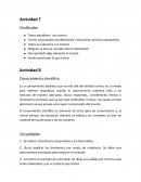 Metodo cientifico. Similitudes