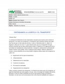 Entendamos la logística y el transporte