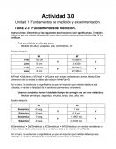 Actividad de fundamentos de medición