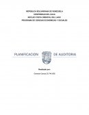 ANALISIS DE LA NORMA INTERNACIONAL REFERENTE A LA PLANIFICACION DE AUDITORIA