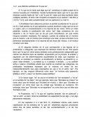 Los distintos sentidos de “lo que es”