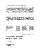 EJERCICIO CAPITAL NETO DE TRABAJO E INDICE DE SOLVENCIA